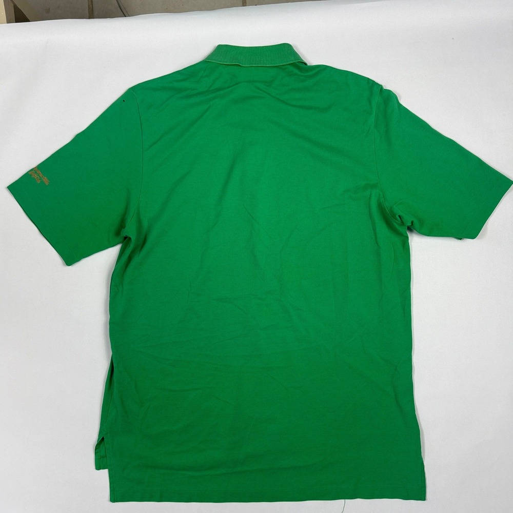 Polo Golf Ralph Lauren Mens M fits L Green Pima Cotton Short Sleeve Polo Shirt - Picture 2 of 11